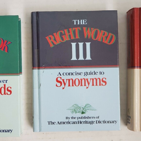 The American Heritage Dictionary, Word Book, Written Word, Right Word III Set - Picture 3 of 12
